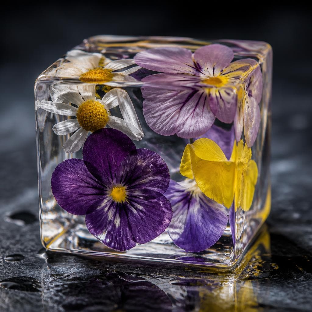 Botanical Ice — Clear Ice aus Schweizer Gletscherwasser